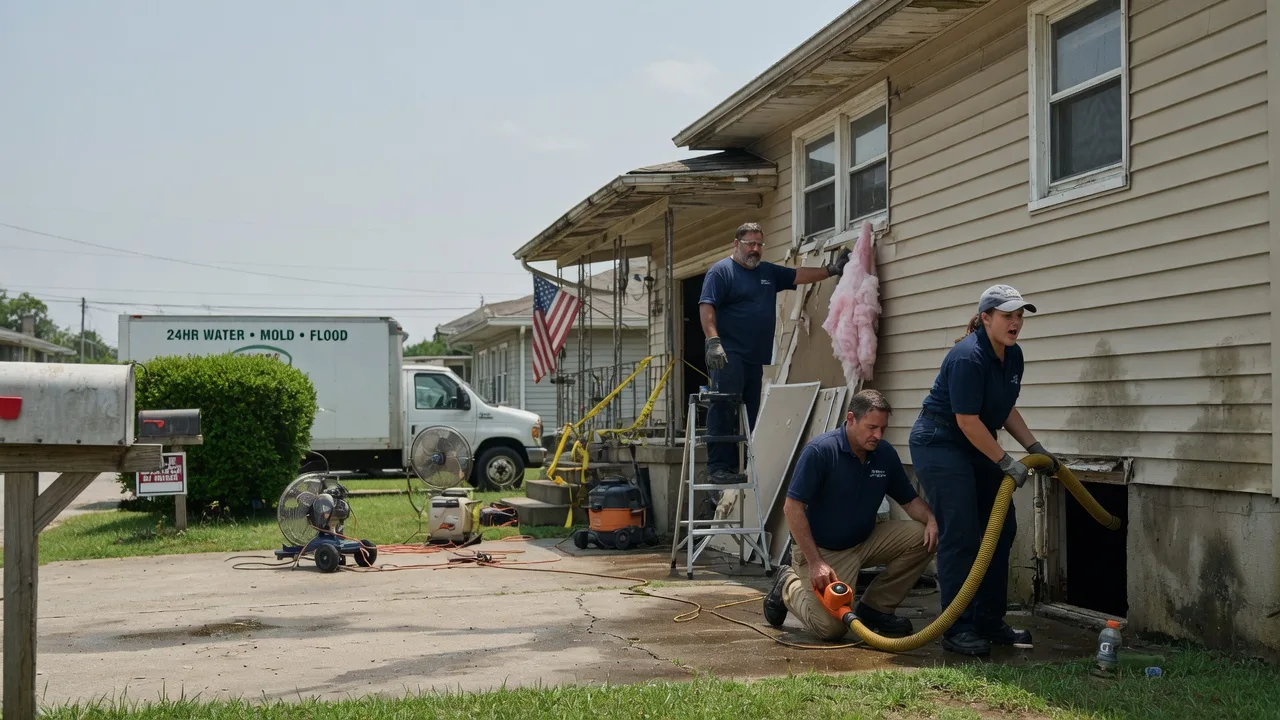 Water Damage Repair in Blanchard, OK near me